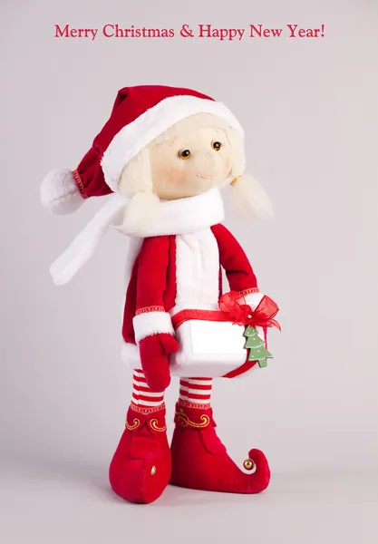 Muñeca Navidad —  Fotos de Stock