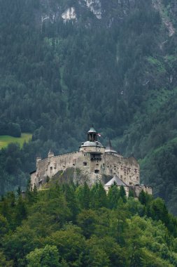 Hohenwerfen castle in Austria clipart