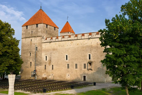 Castelul Kuressare. Insula Saaremaa. Estonia — Fotografie, imagine de stoc