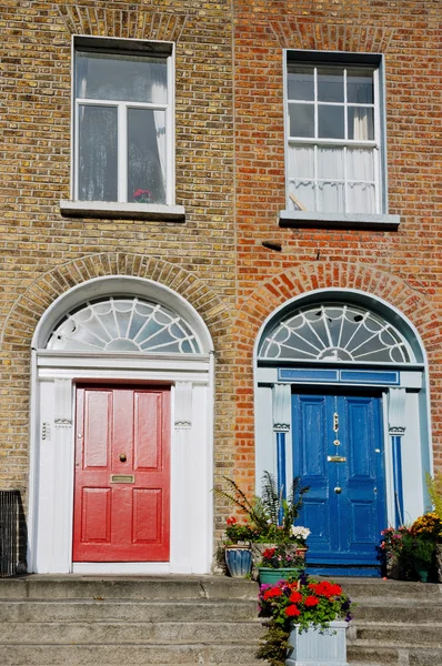 Dublin facade. Ireland — Stock Photo, Image