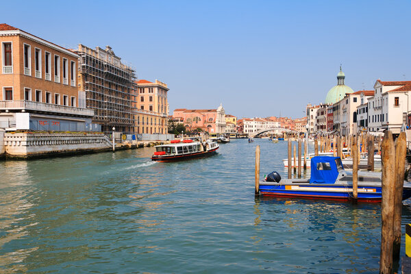 Grand Canal in Venice. Italy