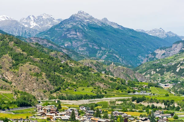 Aosta Valley. Italy — Stock Photo, Image