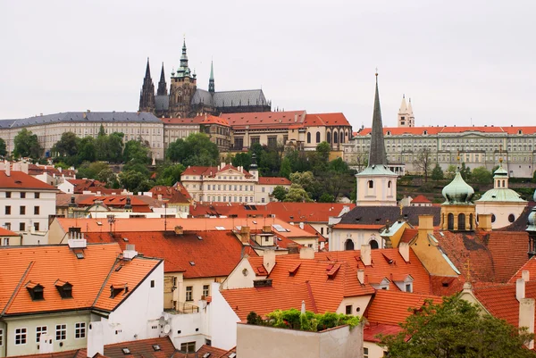 Prag 'ın eski bir kasabası, Czech Cumhuriyeti — Stok fotoğraf