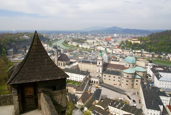 Panorama of Salzburg. Austria. — Stock Photo, Image