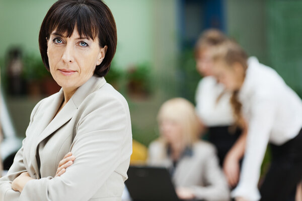 Коллектив деловых женщин
