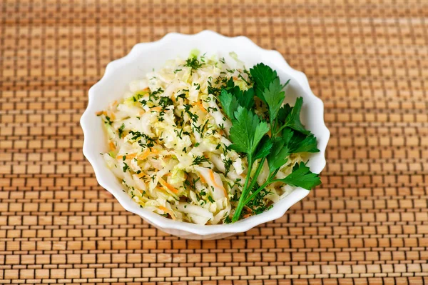 stock image Vegetable salad sauerkraut