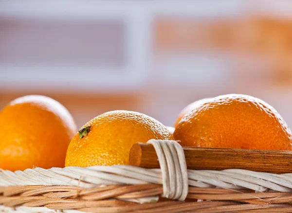 Tři pomeranče — Stock fotografie