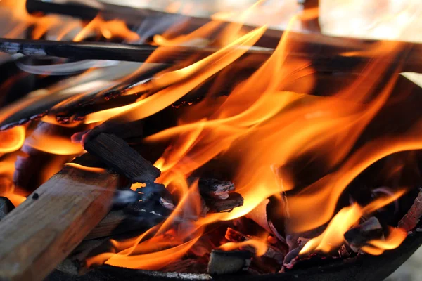 Fecho do fogo — Fotografia de Stock