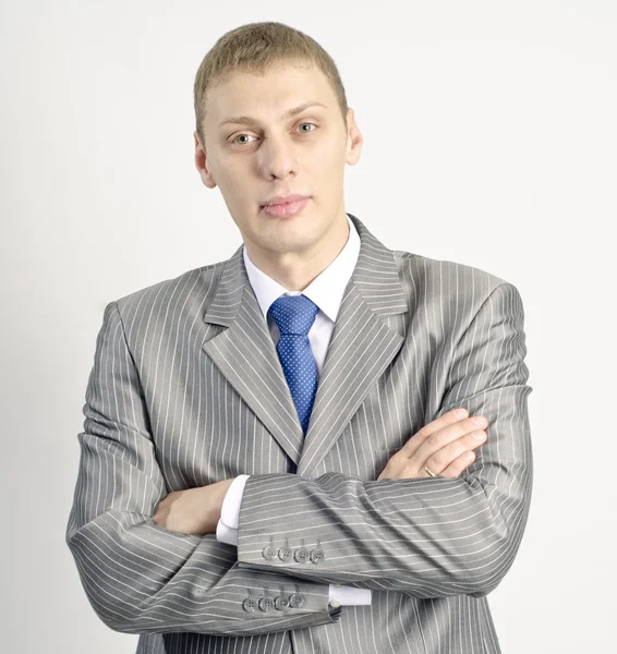 Portrait of a confident young businessman — Stock Photo, Image