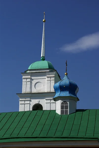 Куполи православної церкви — стокове фото