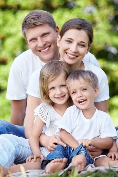 Famiglia felice — Foto Stock