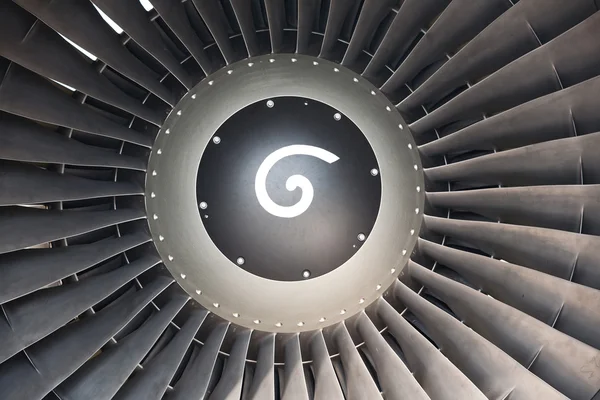 Airplane turbine — Stock Photo, Image