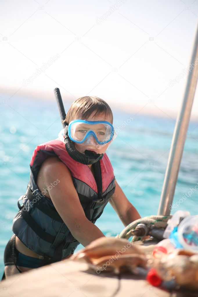 Snorkel boy