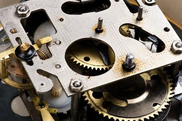 Metal mechanism clockwork — Stock Photo, Image