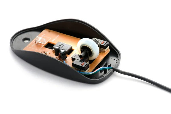 Bilgisayar fare makro — Stok fotoğraf