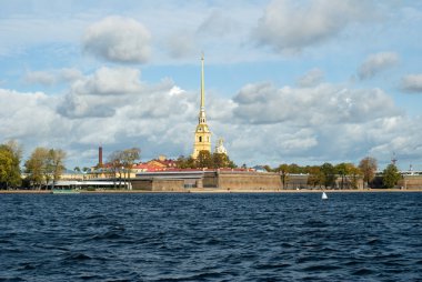 The Peter and Paul Fortress clipart