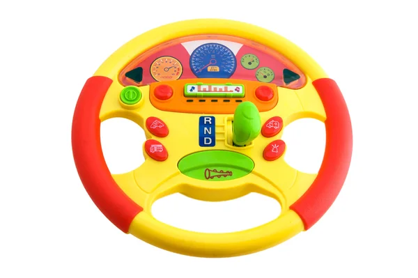 Toy steering wheel — Stock Photo, Image