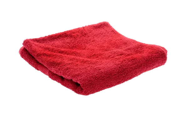 Towel on white — Stock Photo, Image