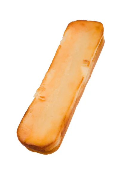Peynirli kek barlar makro — Stok fotoğraf