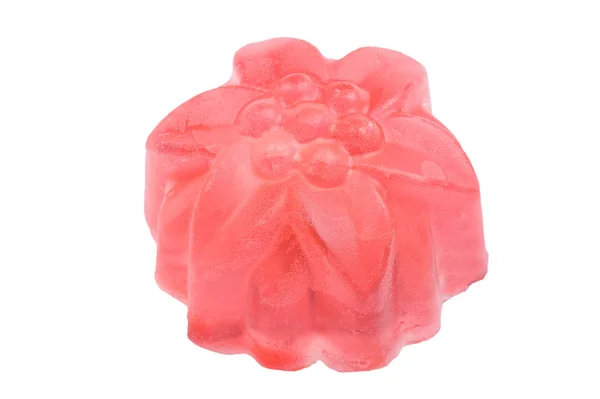 Handmade red Soap — Stock Photo, Image