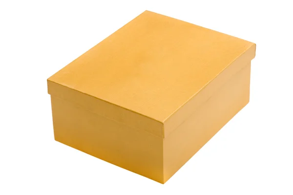 Box izolovaných na bílém — Stock fotografie