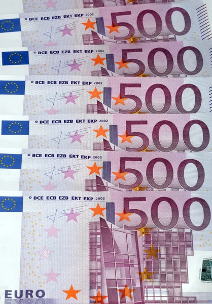 Avrupa 'nın yüzlerce avroluk banknotu — Stok fotoğraf
