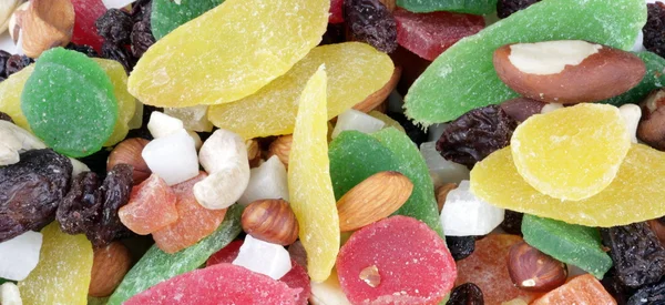 stock image Set of dried fruit