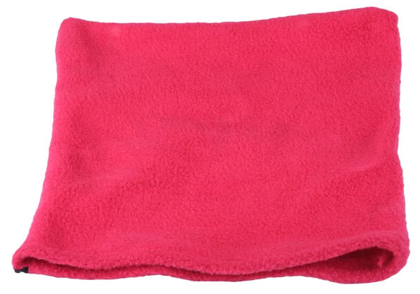 Червоний тканинний мішок ізольований — стокове фото