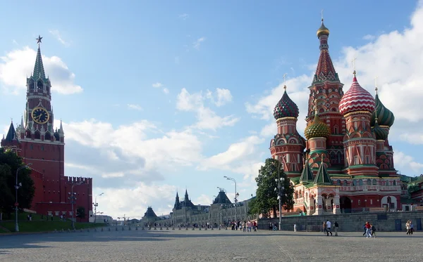 Kremlin quadrado vermelho — Fotografia de Stock