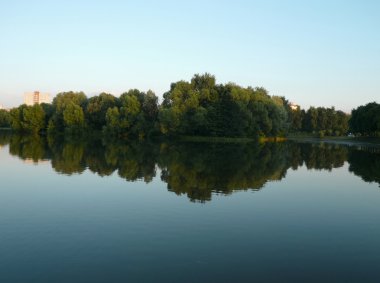 Şehir parkında yaz