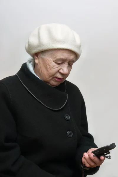 The elderly woman — Stock Photo, Image