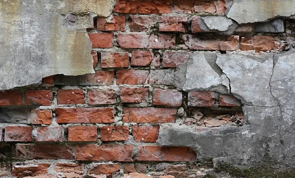 Zerbrochene Mauer — Stockfoto