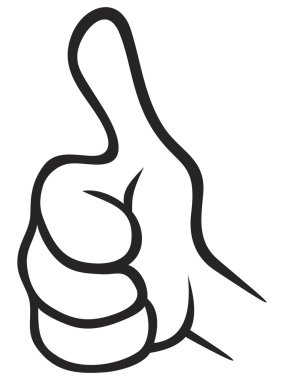 Thumbs up clipart