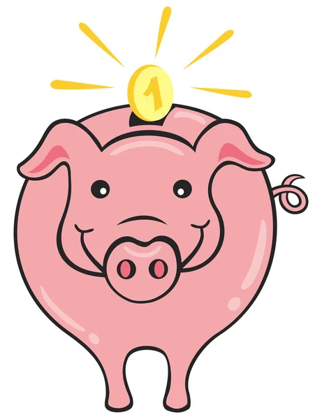 돼지 은행 — 스톡 벡터