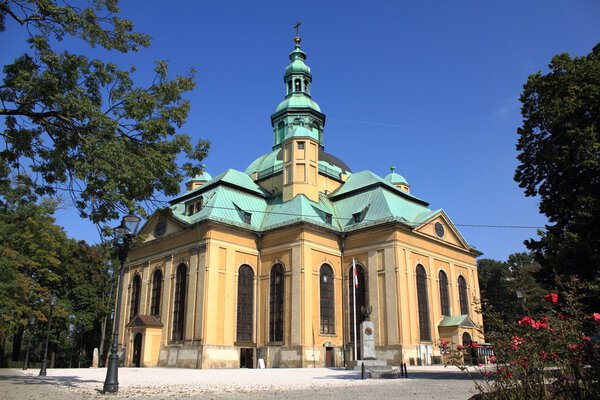 Sanctuary of The Holy Cross in Jelenia Gora