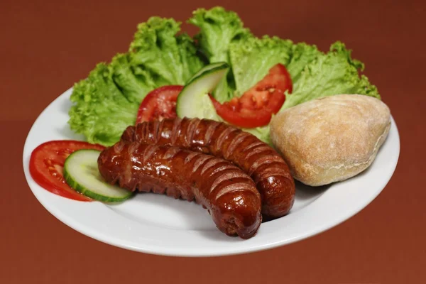 stock image Hot sausages