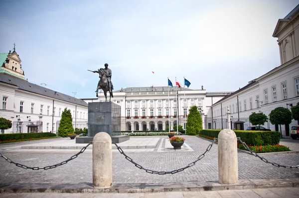 ポーランドのワルシャワにある大統領宮殿 — ストック写真