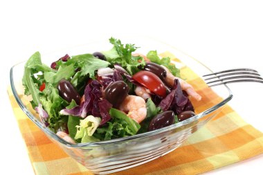 Mixed salad clipart