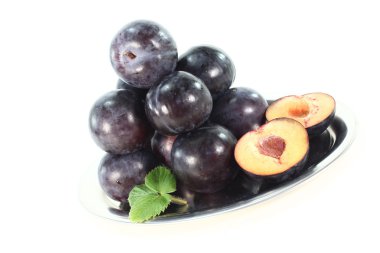 Fresh Plums clipart