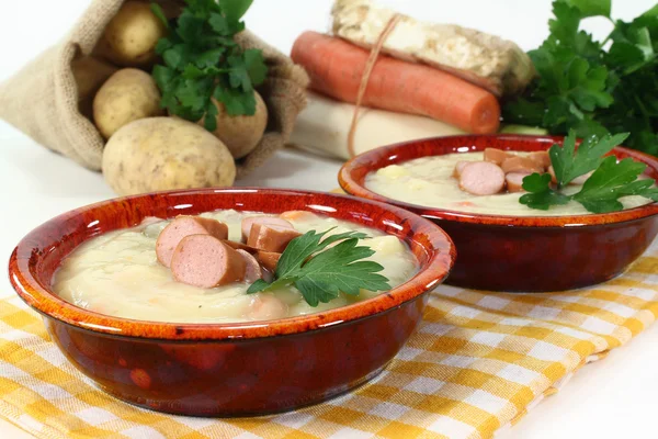 Patates çorbası — Stok fotoğraf