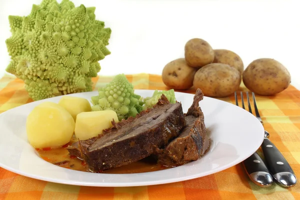 Carne de bovino assada — Fotografia de Stock