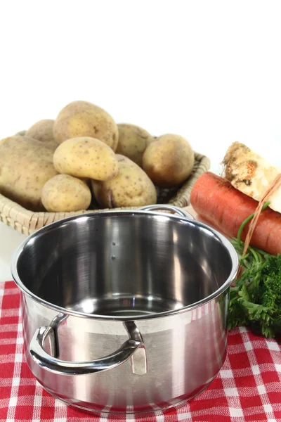 stock image Ingredients for Potato Soup