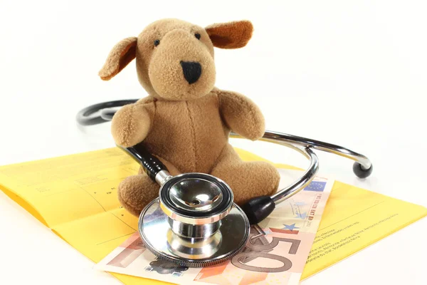 Náklady na veterinární lékař — Stock fotografie