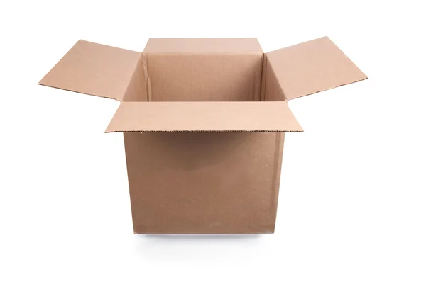 Open carton box — Stock Photo, Image