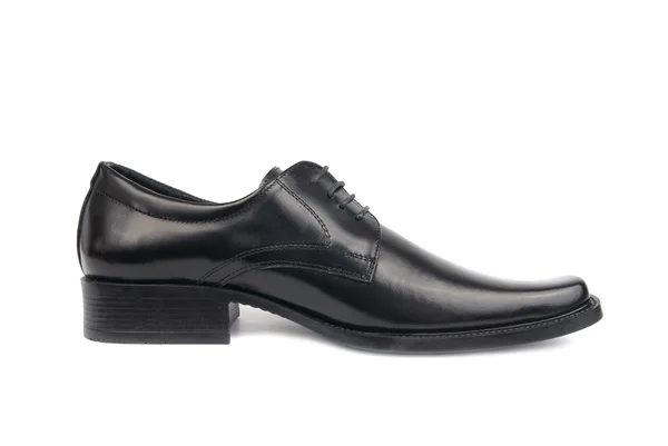 Mannens svart sko — Stockfoto