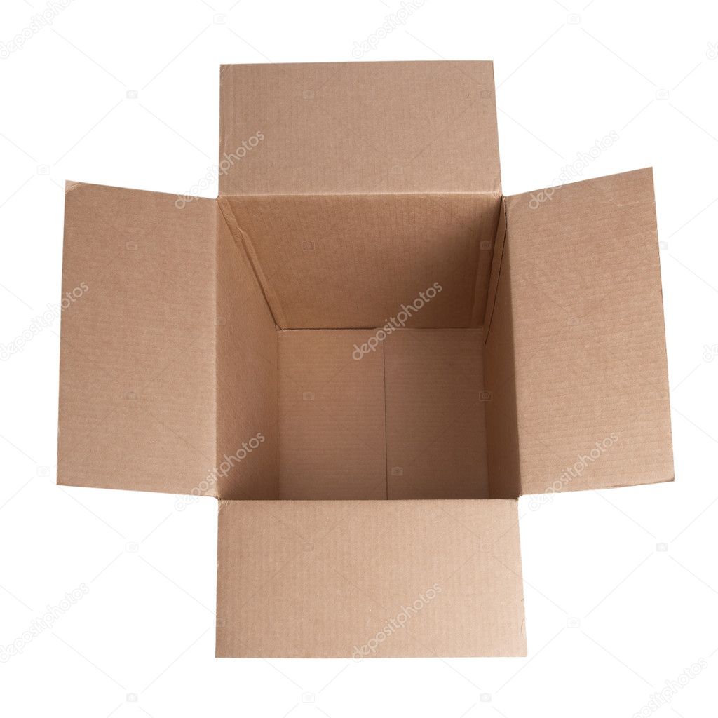 Open carton box