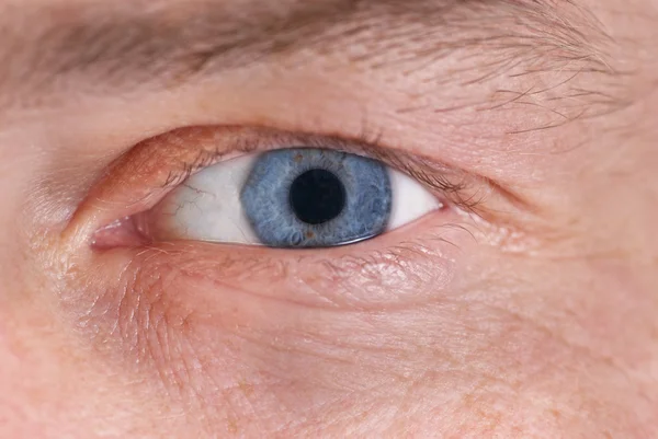stock image Man's blue eye