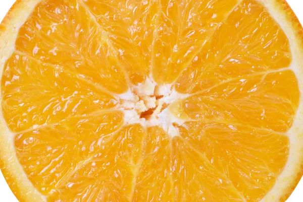 Pozadí šťavnatá čerstvý pomeranč — Stock fotografie