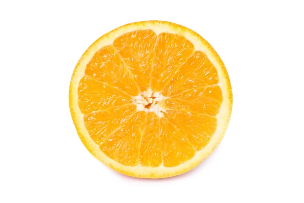 Połowa soczysta pomarańcza — Zdjęcie stockowe