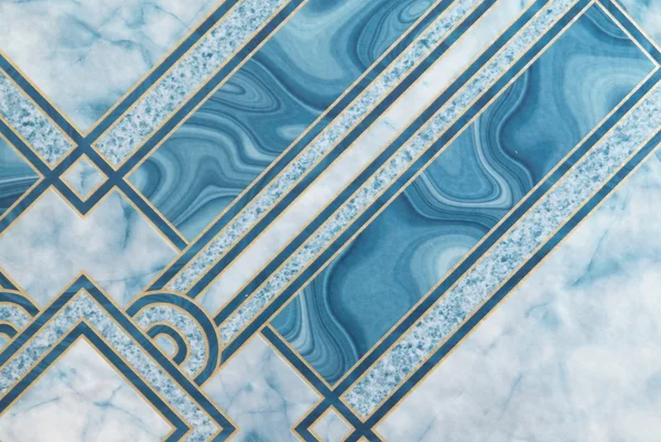Modèle en marbre bleu pour milieux et textutes . — Photo